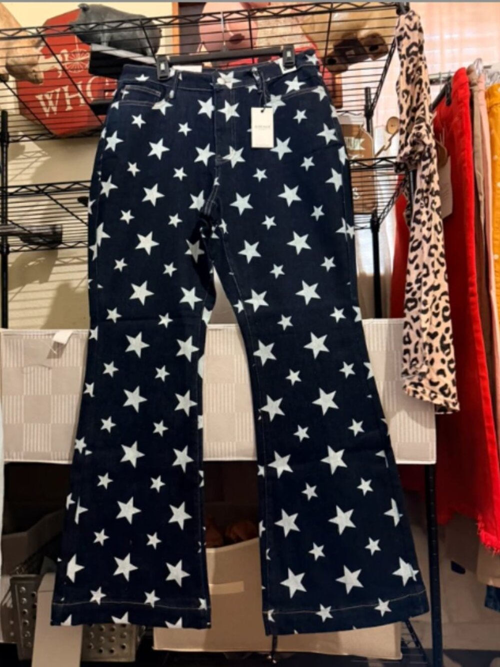 Judy Blues high waisted flare leg stunning jean size 22